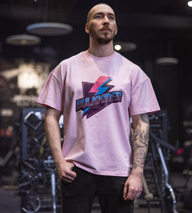 Unisex Oversize 2.0 Retro T-Shirt Light Pink