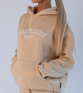 Unisex Heavy Oversize Hoodie - Light Creme
