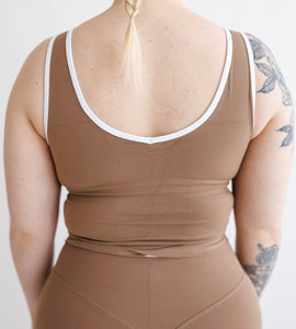 Everyday Line Top Beige