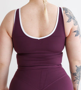 Everyday Line Top Lilac